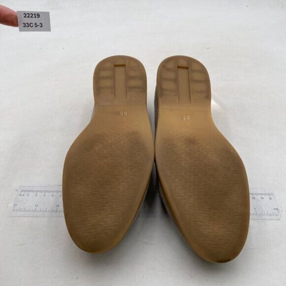 Milooey shoes Women's Round Toe Flat Loafers Comfort Slip On Moccasins Grey Shoe - Picture 7 of 8